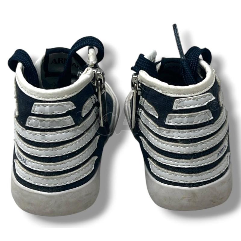 SCARPE BAMBINO ARMANI BLU SCURE BIANCHE | Mercatino dell'Usato Rivoli 3