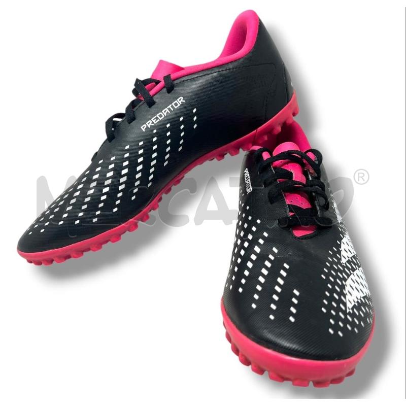 SCARPE CALCIO ADIDAS PREDATOR TG.44 NERE BIANCHE FUCSIA  | Mercatino dell'Usato Rivoli 1