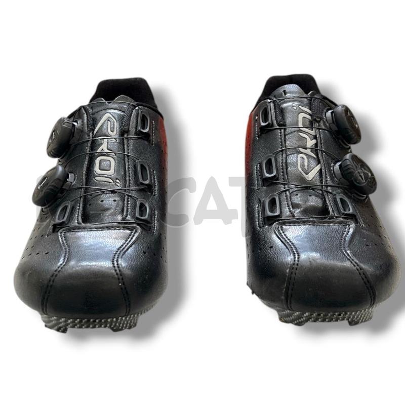 SCARPE DA BICI EKOI NERE TG.40 CARBON LOOK | Mercatino dell'Usato Rivoli 1