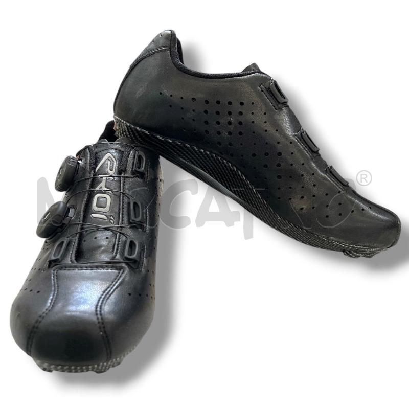 SCARPE DA BICI EKOI NERE TG.40 CARBON LOOK | Mercatino dell'Usato Rivoli 2