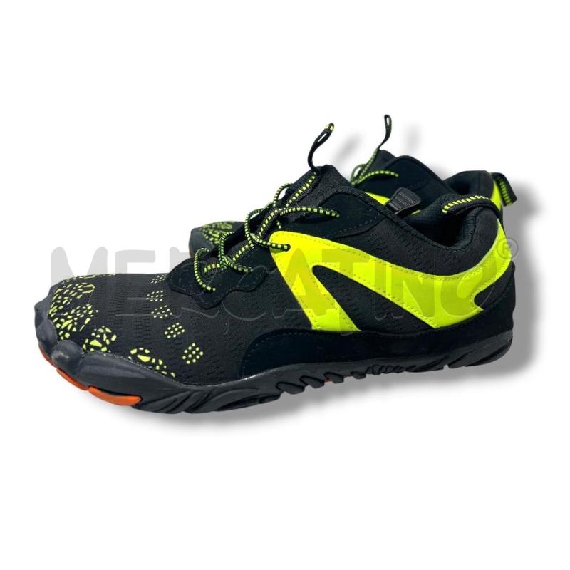 SCARPE DA TREKKING N. 37 NERE GIALLO FLUO | Mercatino dell'Usato Rivoli 3