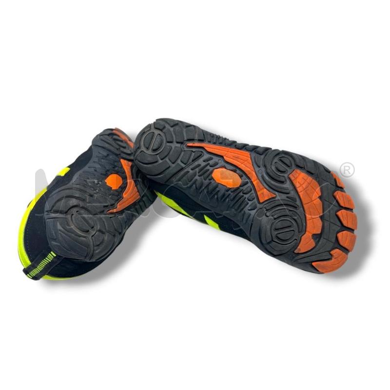 SCARPE DA TREKKING N. 37 NERE GIALLO FLUO | Mercatino dell'Usato Rivoli 4