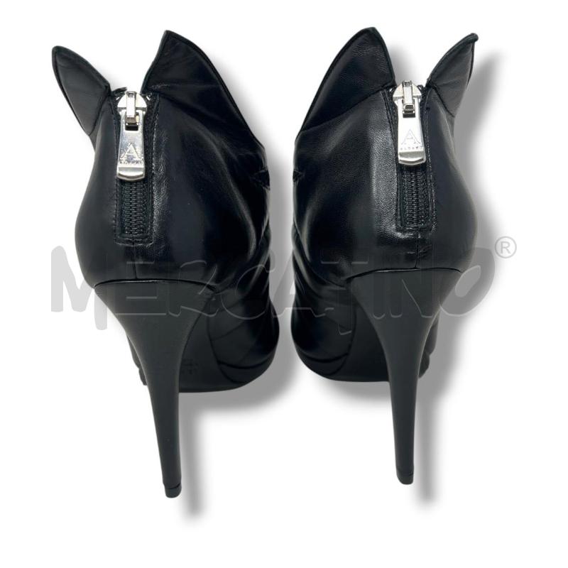 SCARPE DONNA ALBANO NERE PELLE TRAFORATE | Mercatino dell'Usato Rivoli 4