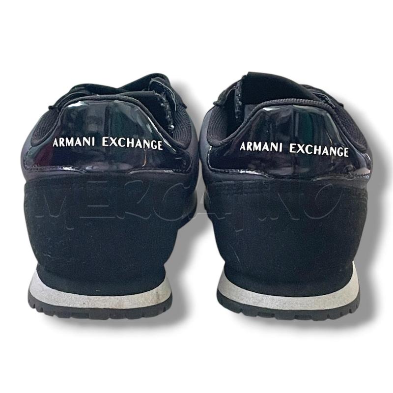 SCARPE DONNA ARMANI EXCHANGE XDX031 NERE INSERTI SCAM E VERNICE | Mercatino dell'Usato Rivoli 4