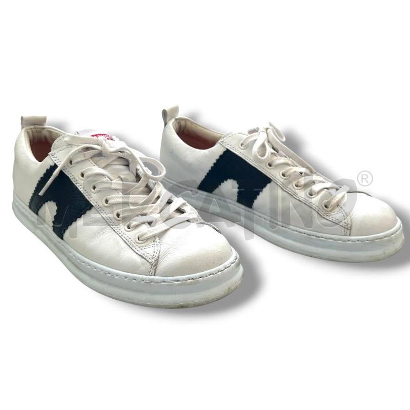 SCARPE DONNA CAMPER BIANCHE STEMMA BLU SCURO | Mercatino dell'Usato Rivoli 3