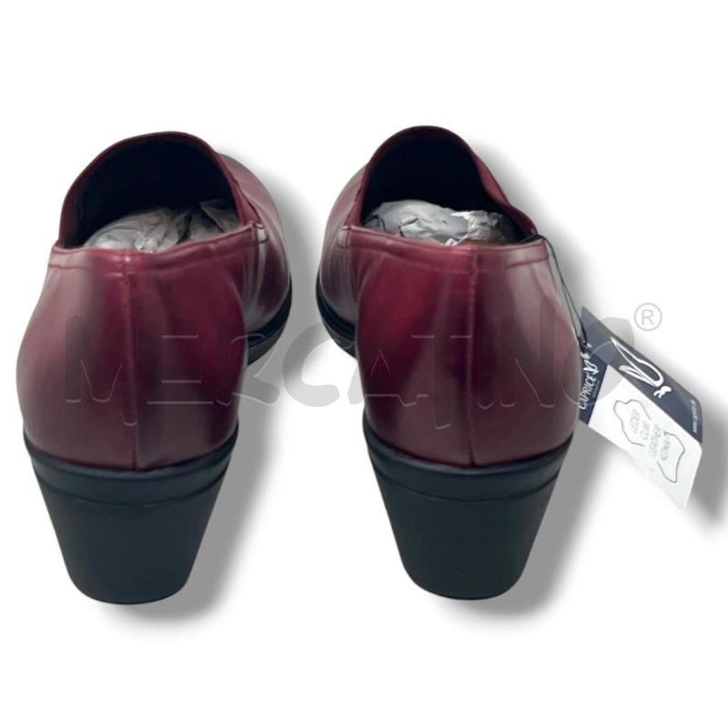 SCARPE DONNA CAPRICE MAGENTA MOCASSINO ZEPPA PELLE | Mercatino dell'Usato Rivoli 4