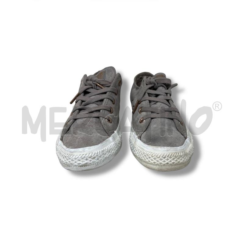 SCARPE DONNA CONVERSE BASSE SCAMOSCIATE GRIGIE  | Mercatino dell'Usato Rivoli 2