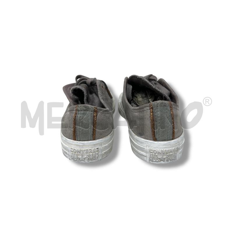 SCARPE DONNA CONVERSE BASSE SCAMOSCIATE GRIGIE  | Mercatino dell'Usato Rivoli 4