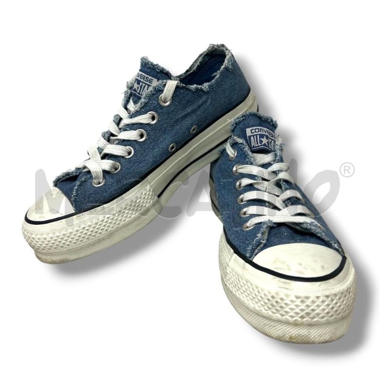 SCARPE DONNA CONVERSE DENIM GLITTER | Mercatino dell'Usato Rivoli 1