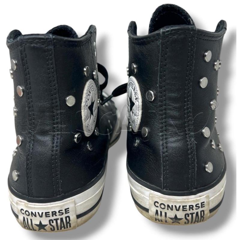 SCARPE DONNA CONVERSE NERE BORCHIE | Mercatino dell'Usato Rivoli 3