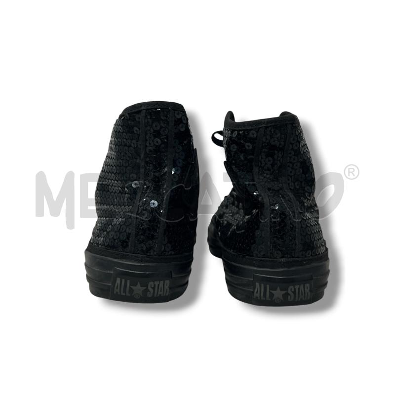 SCARPE DONNA CONVERSE NERE PAILLETTES  | Mercatino dell'Usato Rivoli 4