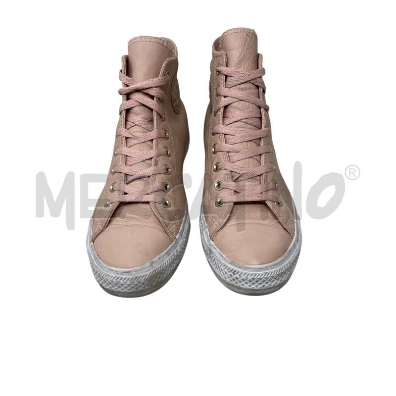 SCARPE DONNA CONVERSE ROSA PELLE  | Mercatino dell'Usato Rivoli 1