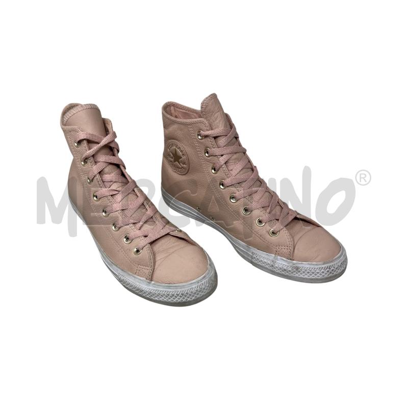 SCARPE DONNA CONVERSE ROSA PELLE  | Mercatino dell'Usato Rivoli 2