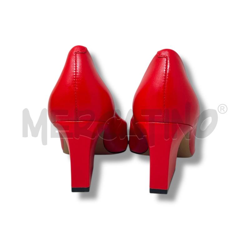 SCARPE DONNA CRRANO ROSSE TACCO LARGO | Mercatino dell'Usato Rivoli 3