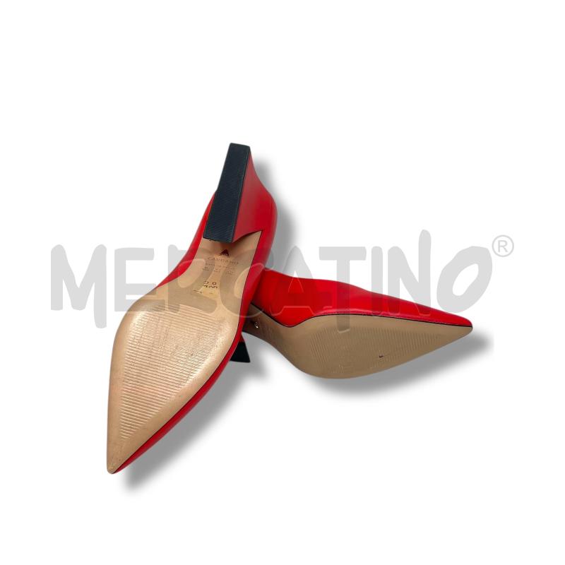 SCARPE DONNA CRRANO ROSSE TACCO LARGO | Mercatino dell'Usato Rivoli 4