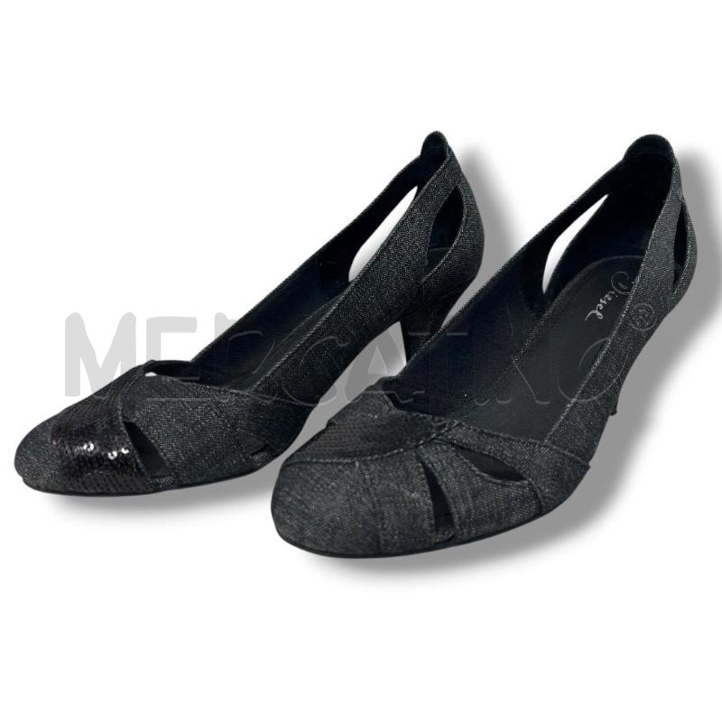 SCARPE DONNA DIESEL DENIM GRIGIO SCURO PUNTA PAILLETTES | Mercatino dell'Usato Rivoli 3