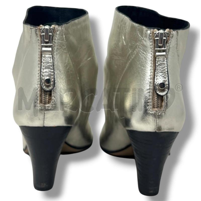 SCARPE DONNA ELVIO ZANON PLATINO OPEN TOE PELLE | Mercatino dell'Usato Rivoli 3