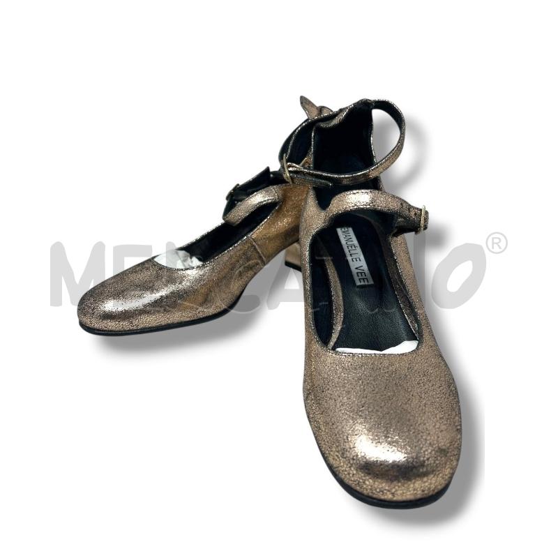 SCARPE DONNA EMANUELLE VEE BRONZO EFFETTO VINTAGE | Mercatino dell'Usato Rivoli 1