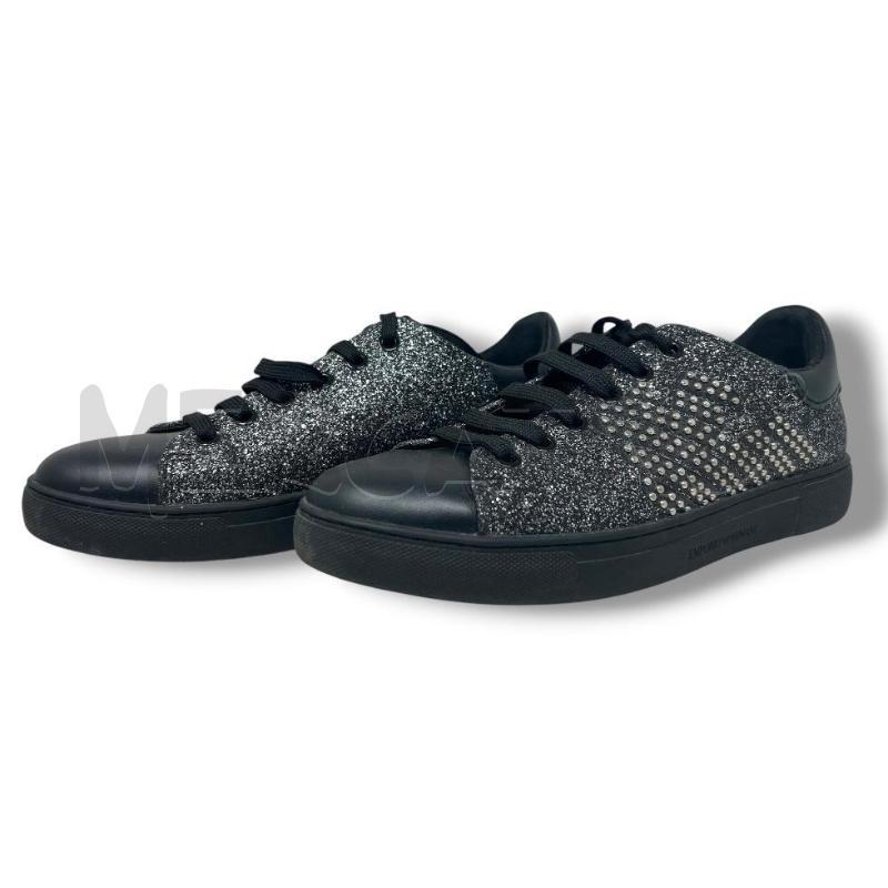 SCARPE DONNA EMPORIO ARMANI NERE SIMILP BRILL | Mercatino dell'Usato Rivoli 3