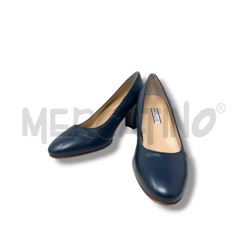 SCARPE DONNA GRUNLAND PELLE BLU  | Mercatino dell'Usato Rivoli 2