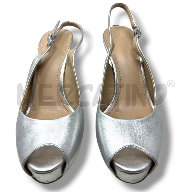 SCARPE DONNA GUESS ARGENTATE OPEN TOE | Mercatino dell'Usato Rivoli 2