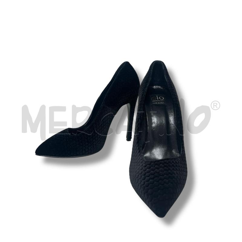 SCARPE DONNA ISLO NERE NIDO D'APE VELLUTINO | Mercatino dell'Usato Rivoli 2