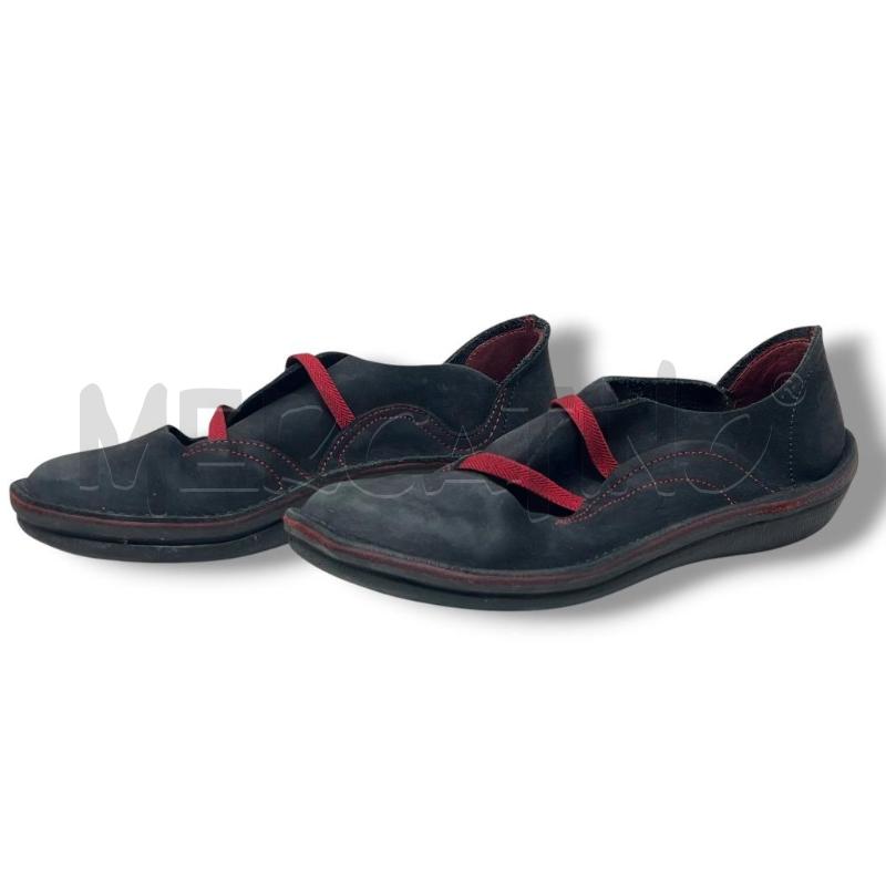 SCARPE DONNA LOINTS OF HOLLAND NERE LACCI ROSSI | Mercatino dell'Usato Rivoli 3