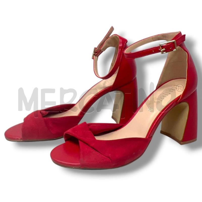 SCARPE DONNA LORA FERRES ROSSE CINTURINO | Mercatino dell'Usato Rivoli 3