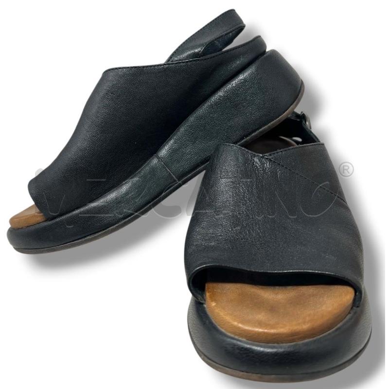 SCARPE DONNA MAT 20 NERE PELLE PLATTFORM  | Mercatino dell'Usato Rivoli 1