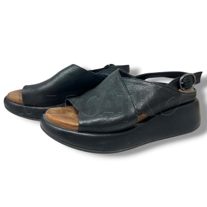 SCARPE DONNA MAT 20 NERE PELLE PLATTFORM  | Mercatino dell'Usato Rivoli 3