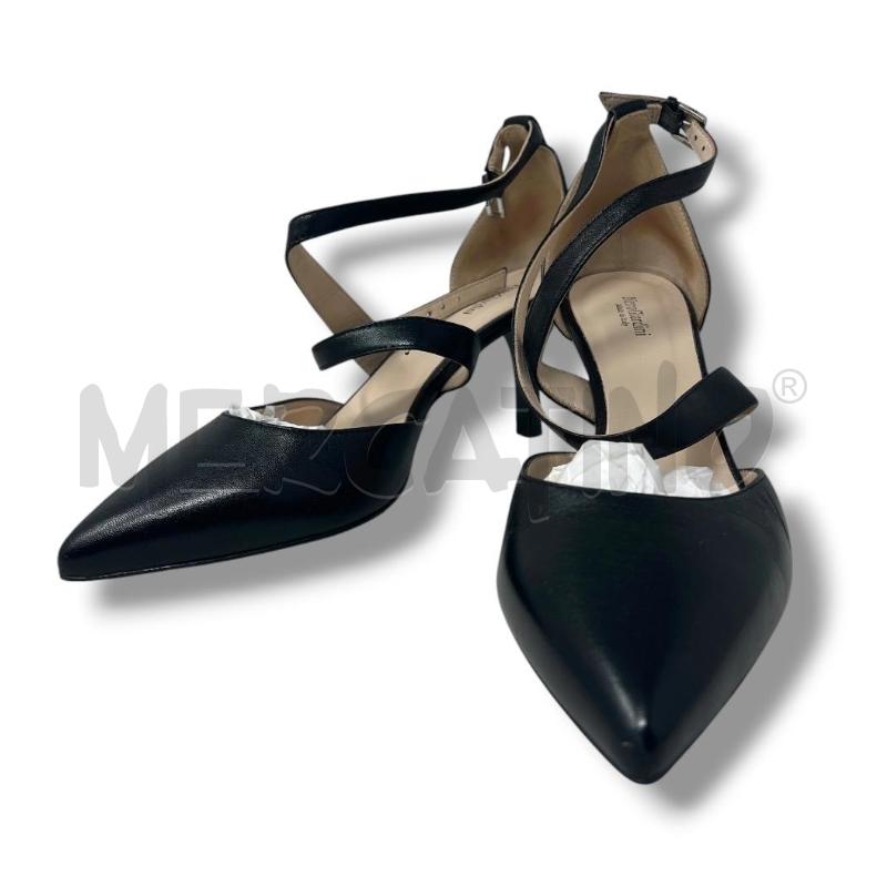 SCARPE DONNA NERO GIARDINI PELLE NERE CINTURINO | Mercatino dell'Usato Rivoli 2