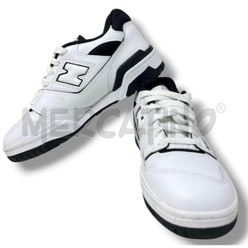 SCARPE DONNA NEW BALANCE 550 BIANCHE NERE | Mercatino dell'Usato Rivoli 1