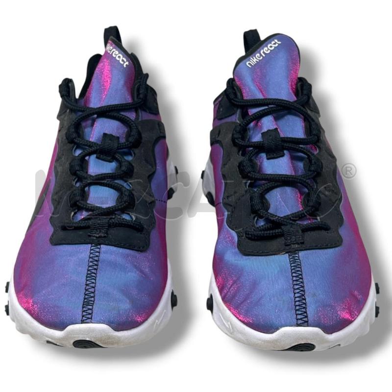 SCARPE DONNA NIKE REACT BLU VIOLA CANGIANTE | Mercatino dell'Usato Rivoli 2