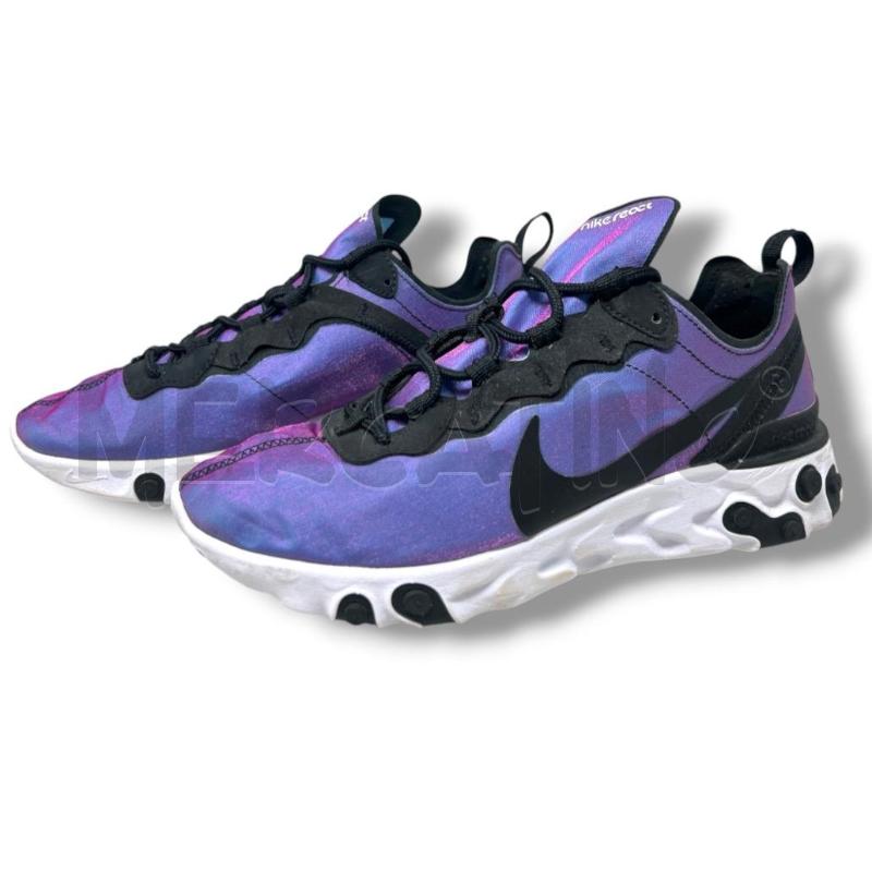 SCARPE DONNA NIKE REACT BLU VIOLA CANGIANTE | Mercatino dell'Usato Rivoli 3