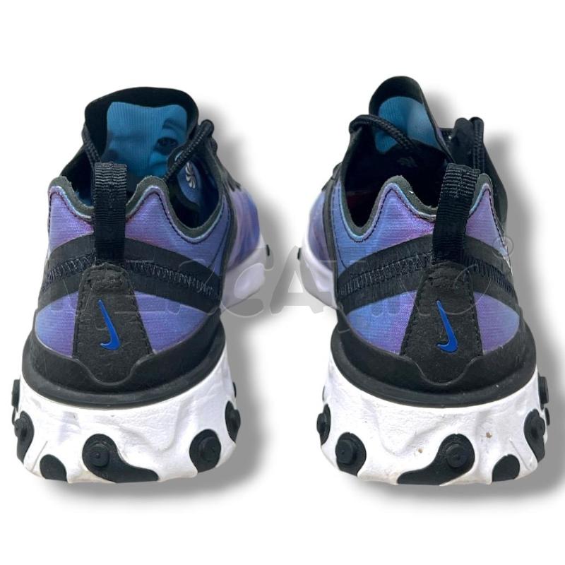 SCARPE DONNA NIKE REACT BLU VIOLA CANGIANTE | Mercatino dell'Usato Rivoli 4