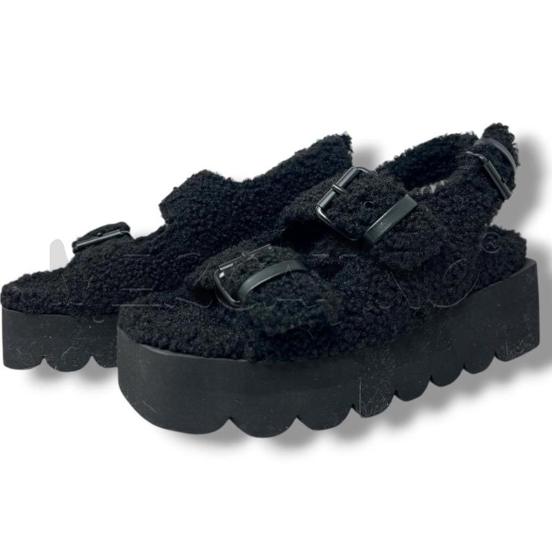 SCARPE DONNA NO NAME NERE PELUCHE DUE FIBBIE | Mercatino dell'Usato Rivoli 3
