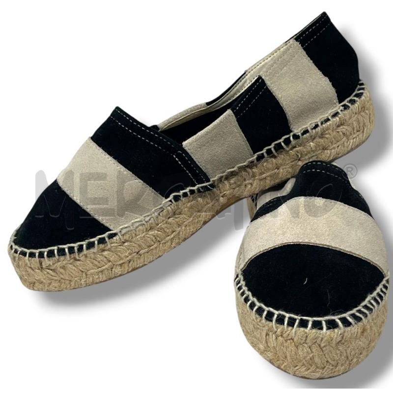 SCARPE DONNA PELLE BELA BEIGE SCOMOSCIATA RIGHE  | Mercatino dell'Usato Rivoli 1