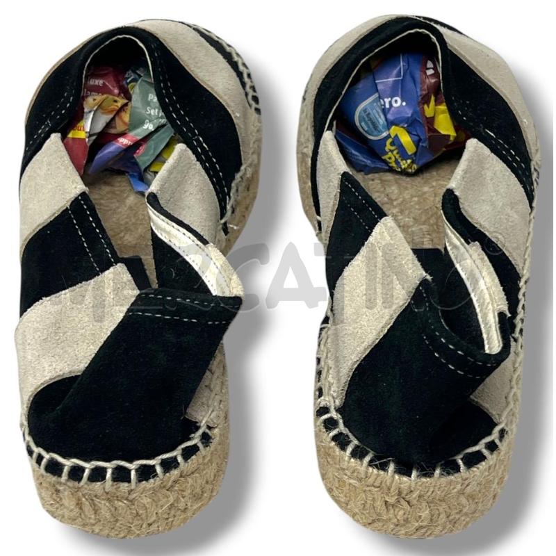 SCARPE DONNA PELLE BELA BEIGE SCOMOSCIATA RIGHE  | Mercatino dell'Usato Rivoli 4