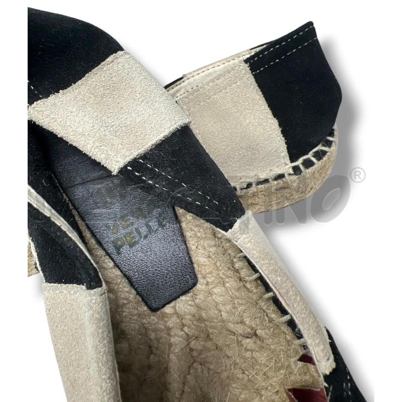 SCARPE DONNA PELLE BELA BEIGE SCOMOSCIATA RIGHE  | Mercatino dell'Usato Rivoli 5