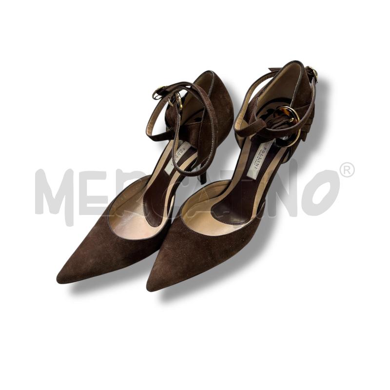 SCARPE DONNA POLLINI MARRONE SCAMOSCIATO | Mercatino dell'Usato Rivoli 2