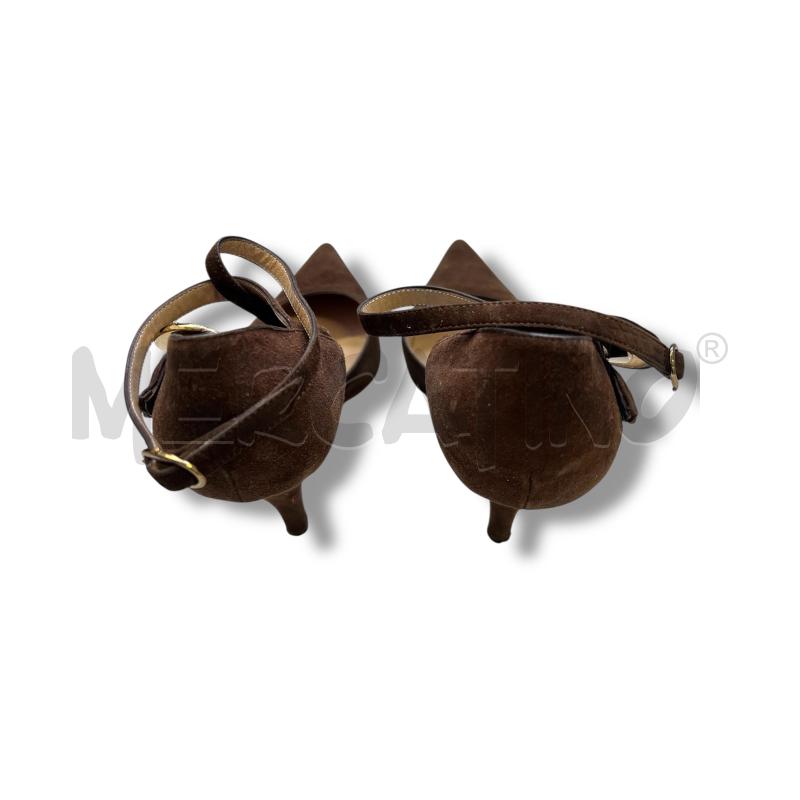 SCARPE DONNA POLLINI MARRONE SCAMOSCIATO | Mercatino dell'Usato Rivoli 3