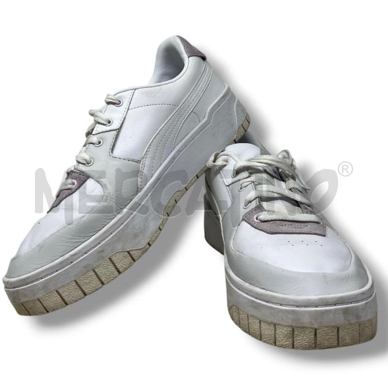 SCARPE DONNA PUMA BIANCHE SCAMOSCIATE GHIACCIO | Mercatino dell'Usato Rivoli 1