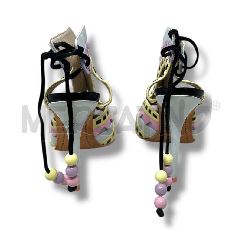 SCARPE DONNA SOPHIA WEBSTER RIKO GEOMETRIE COLOR PASTELLO | Mercatino dell'Usato Rivoli 3
