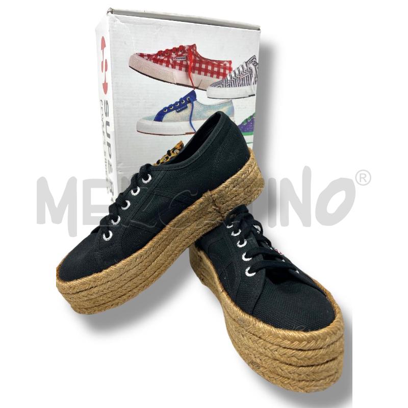 SCARPE DONNA SUPERGA NERE ESPADRILLIAS | Mercatino dell'Usato Rivoli 1