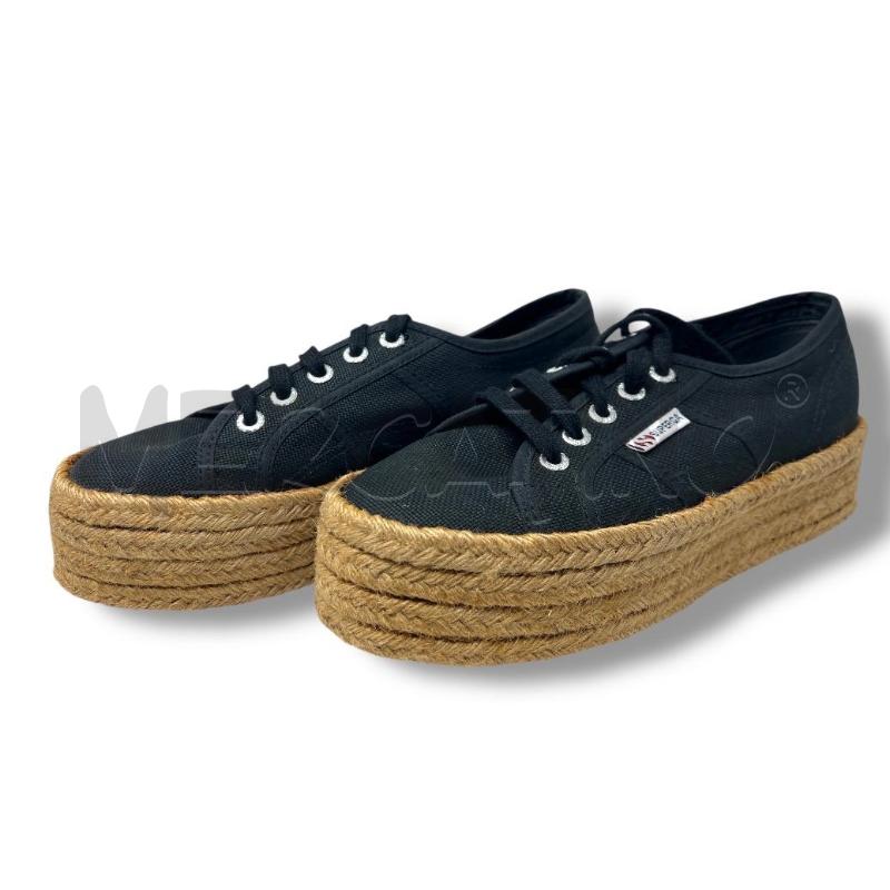SCARPE DONNA SUPERGA NERE ESPADRILLIAS | Mercatino dell'Usato Rivoli 2