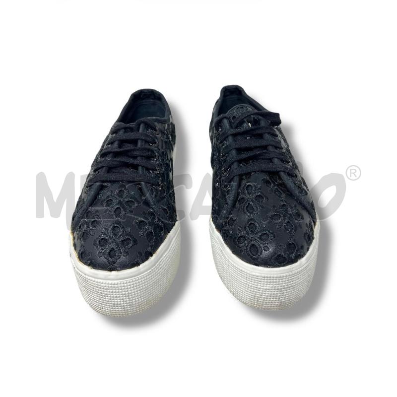SCARPE DONNA SUPERGA NERE SIMILP TRAFORATE | Mercatino dell'Usato Rivoli 2