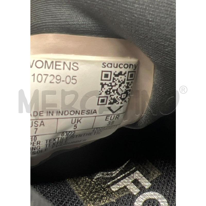 SCARPE RUNNING SAUCONY TG. 38 NERE | Mercatino dell'Usato Rivoli 5