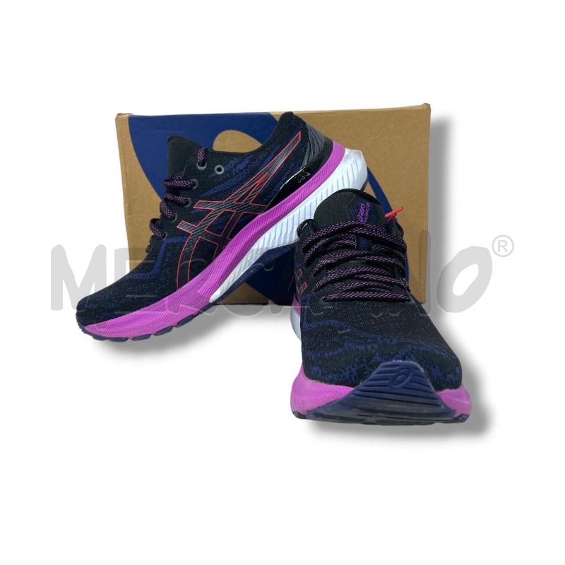 SCARPE SPORT ASICS VIOLA BLU NERO TG.40 | Mercatino dell'Usato Rivoli 1