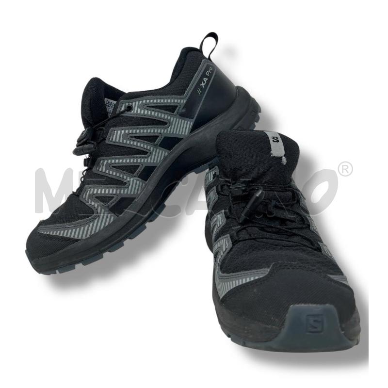 SCARPE TREKKING SALOMON N. 38 NERE GRIGIE XAPRO | Mercatino dell'Usato Rivoli 1