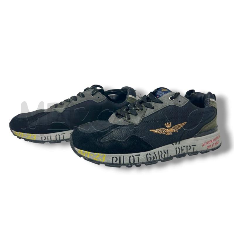 SCARPE UOMO AERONAUTICA MILITARE NERE SCAMOSCIATE | Mercatino dell'Usato Rivoli 3